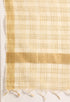 Yellow chanderi silk Embroidered Unstitched Salwar Suit Material